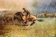 Frederick Remington, The Stampede